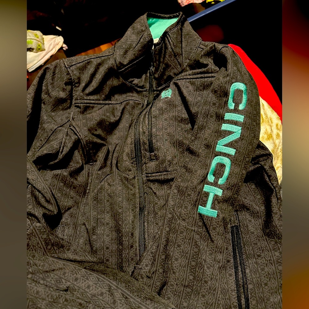 Cinch women’s small conceal carry soft shell jacket like new